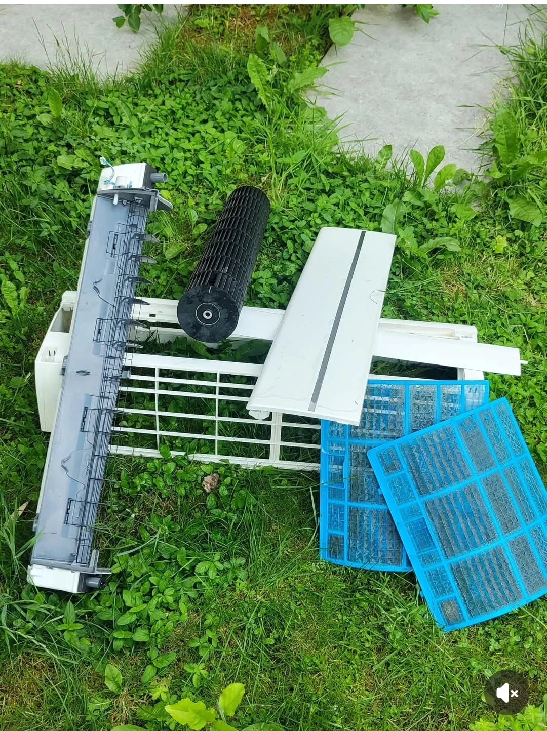 Mitsubishi - Pranje turbine unutrašnje jedinice